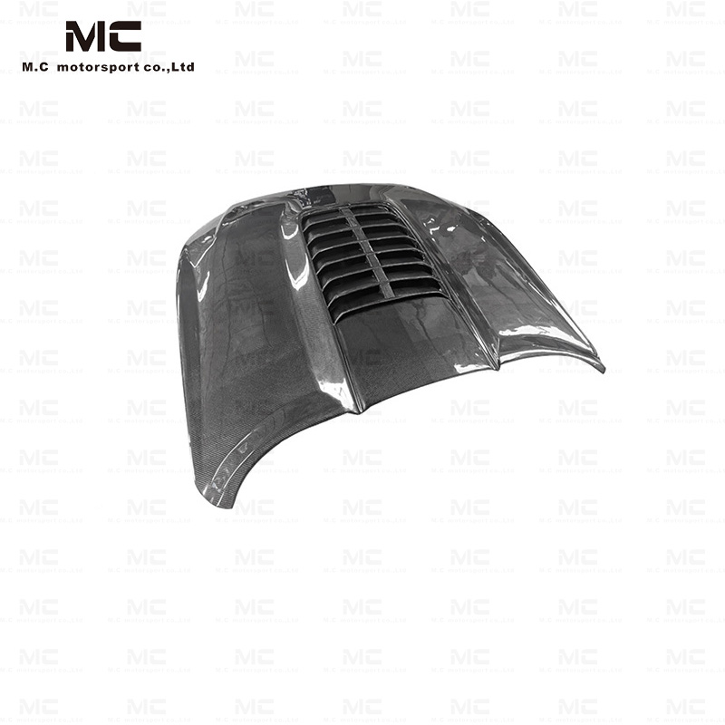 For Ford Mustang GT500 Style Carbon Fiber Hood 2015-2021