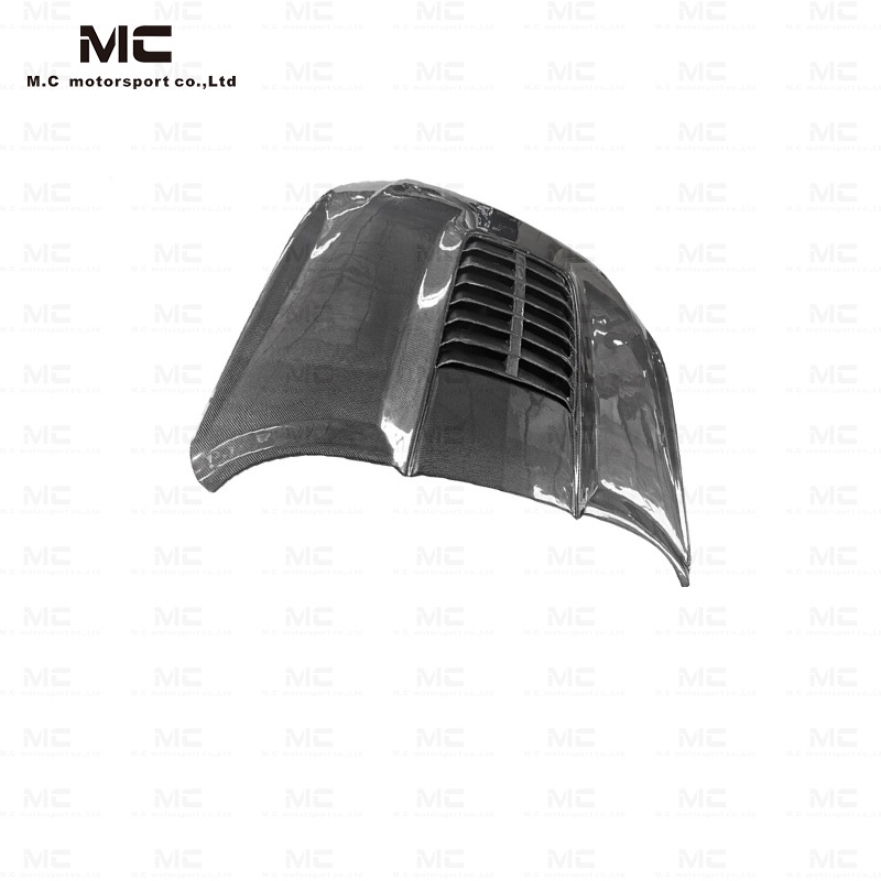 For Ford Mustang GT500 Style Carbon Fiber Hood 2015-2021