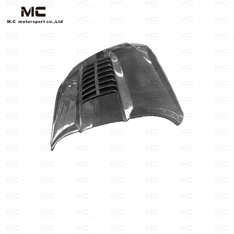 For Ford Mustang GT500 Style Carbon Fiber Hood 2015-2021