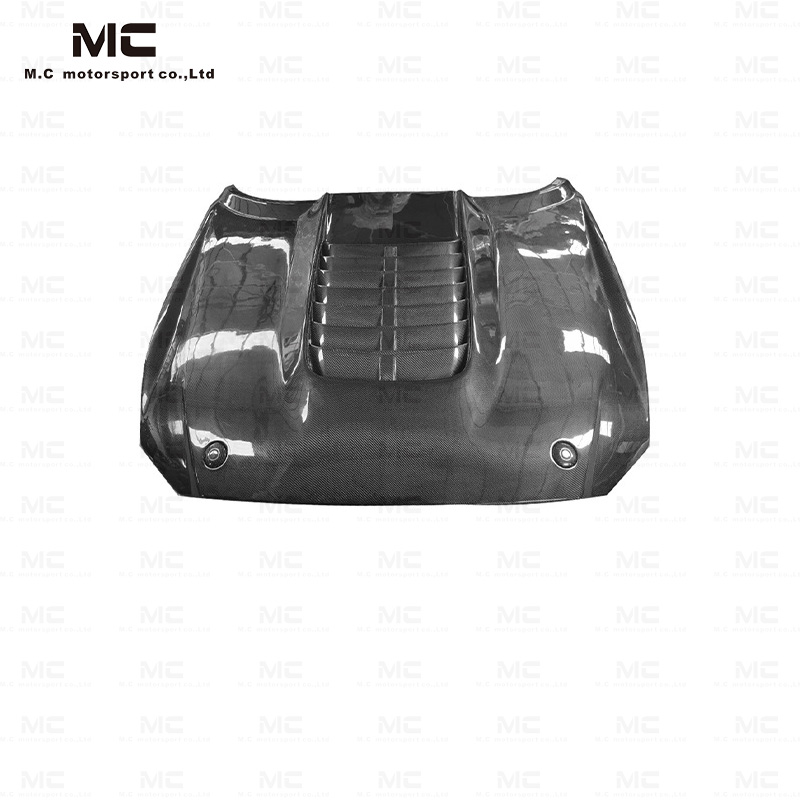 For Ford Mustang GT500 Style Carbon Fiber Hood 2015-2021