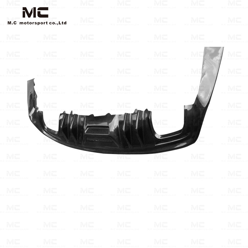 For Ford Mustang Flame style Carbon Fiber Rear Diffuser 2015-2017