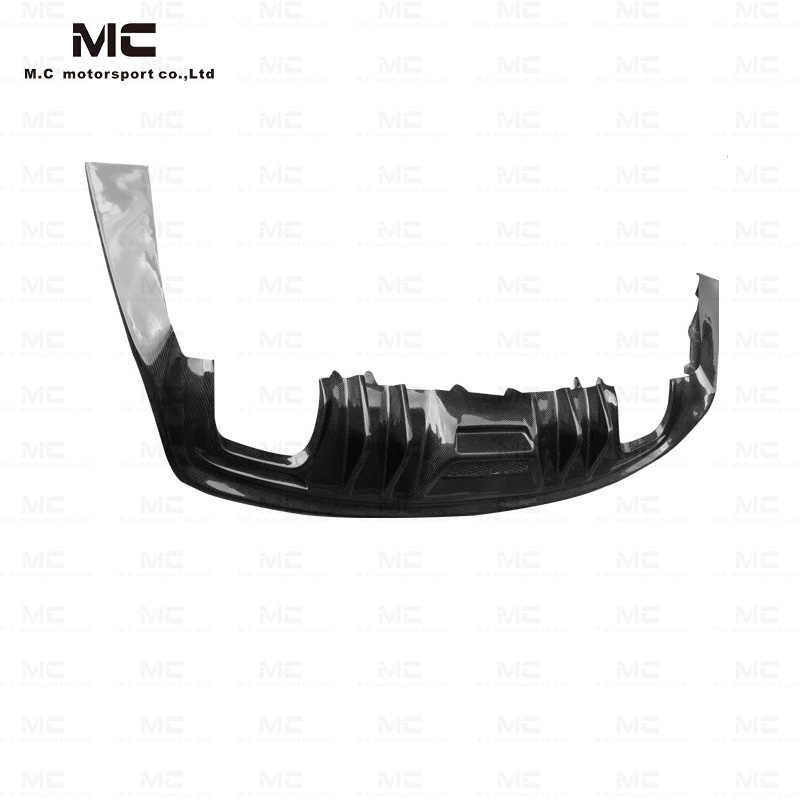For Ford Mustang Flame style Carbon Fiber Rear Diffuser 2015-2017