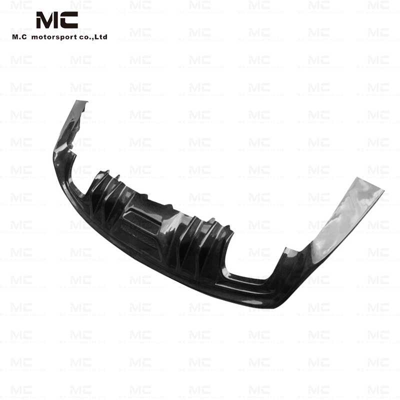 For Ford Mustang Flame style Carbon Fiber Rear Diffuser 2015-2017