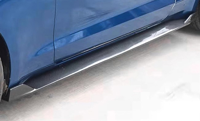 For Ford Mustang Carbon Fiber Side Skirts 2015-2022