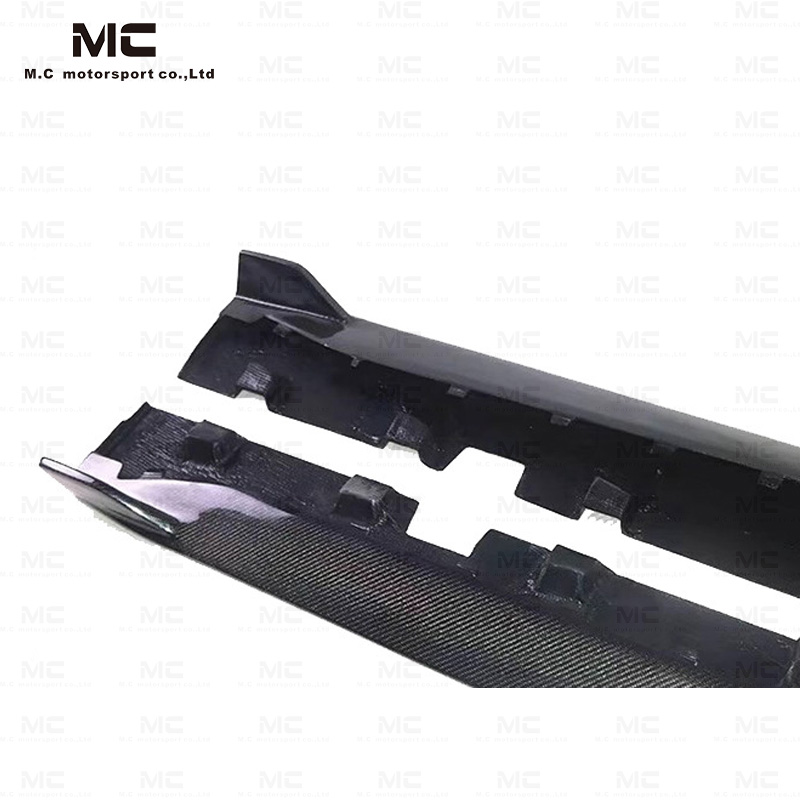 For Ford Mustang Carbon Fiber Side Skirts 2015-2022