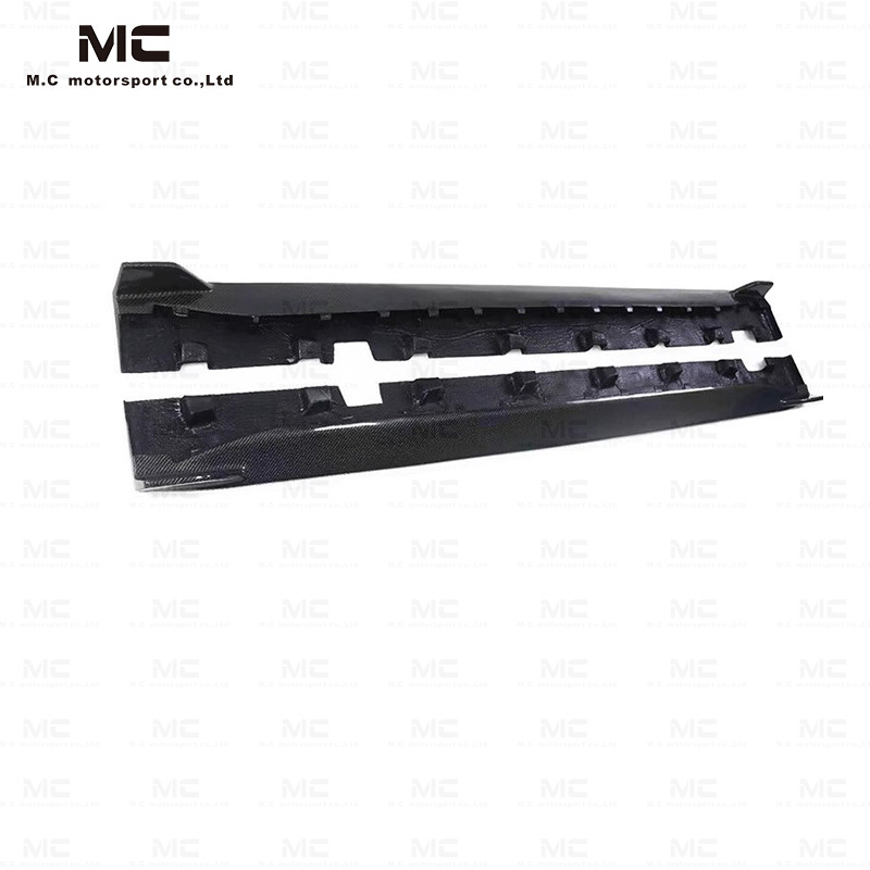 For Ford Mustang Carbon Fiber Side Skirts 2015-2022