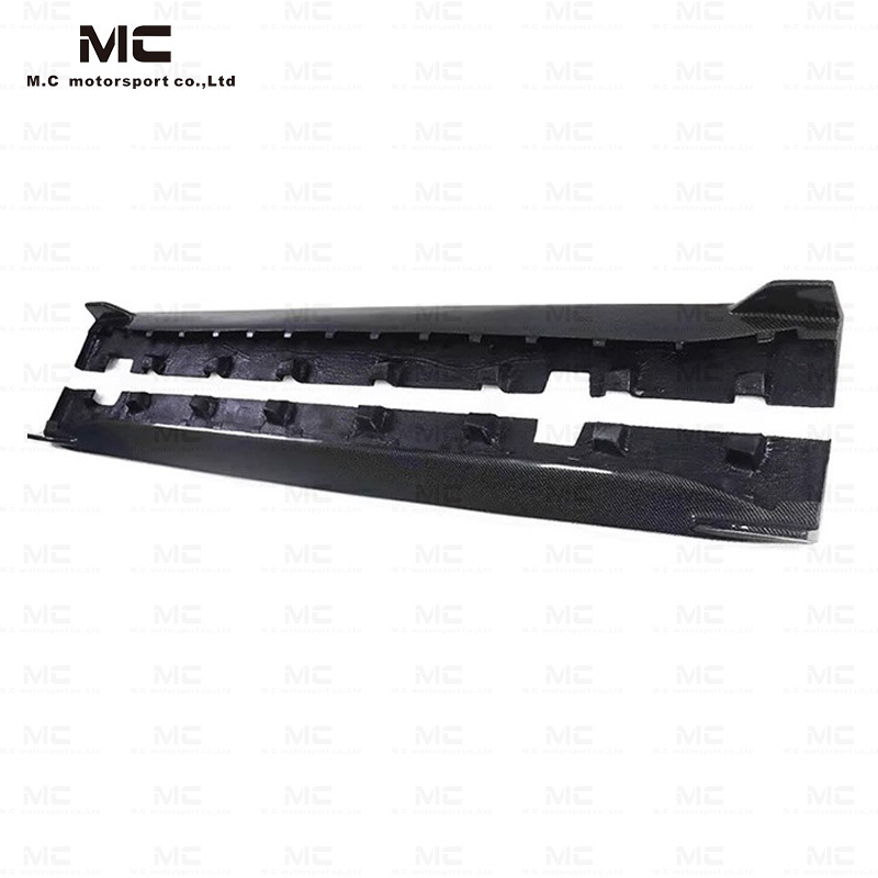 For Ford Mustang Carbon Fiber Side Skirts 2015-2022