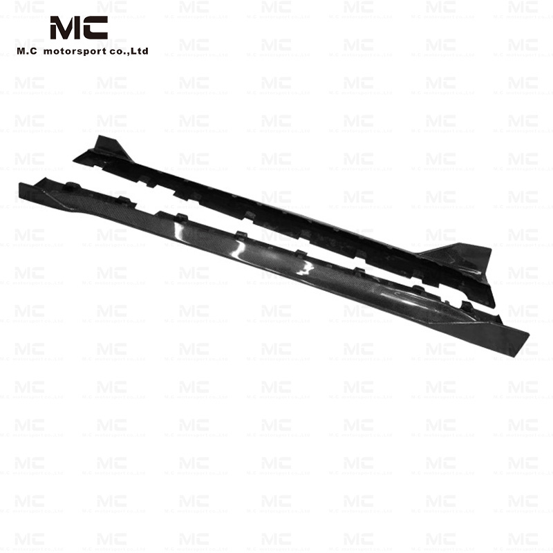 For Ford Mustang Carbon Fiber Side Skirts 2015-2022