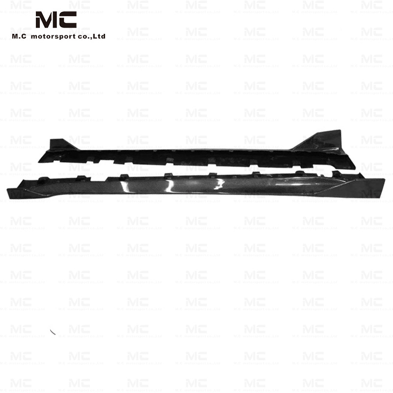 For Ford Mustang Carbon Fiber Side Skirts 2015-2022