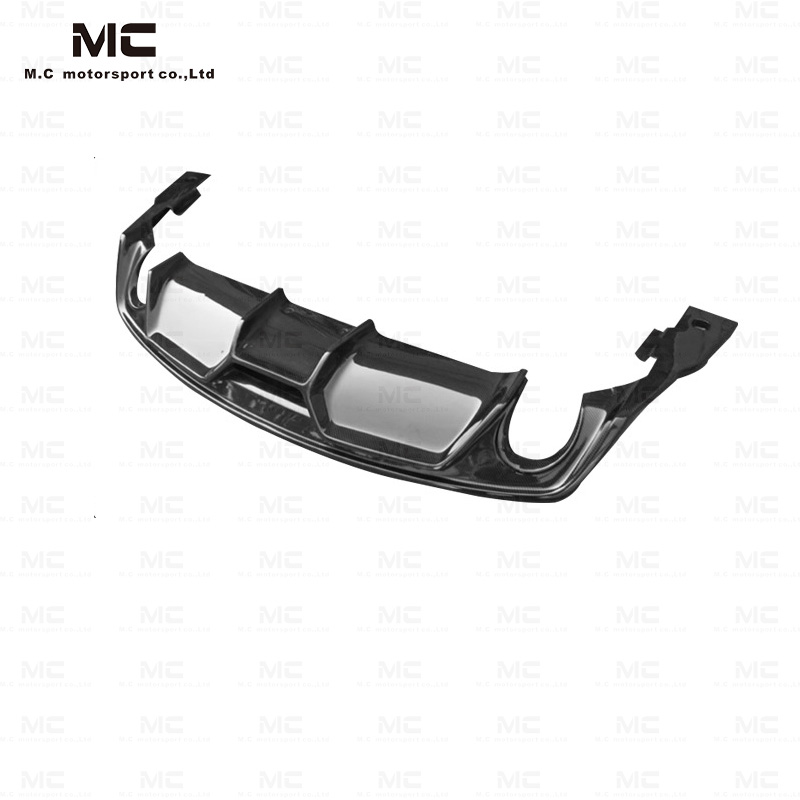 For Ford Mustang Carbon Fiber Rear Diffuser 2013-2017