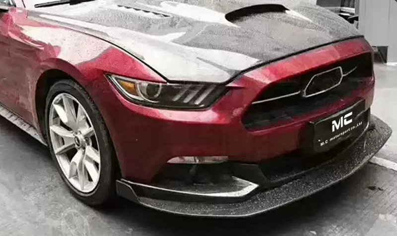 For Ford Mustang Carbon Fiber Front Lip 2015-2022