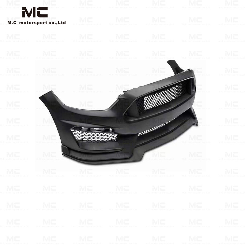 For Ford Mustang GT350 Style Carbon Fiber Front Bumper 2015-2022
