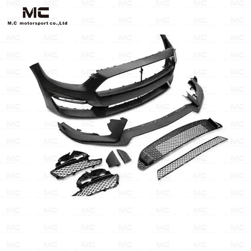 For Ford Mustang GT350 Style Carbon Fiber Front Bumper 2015-2022