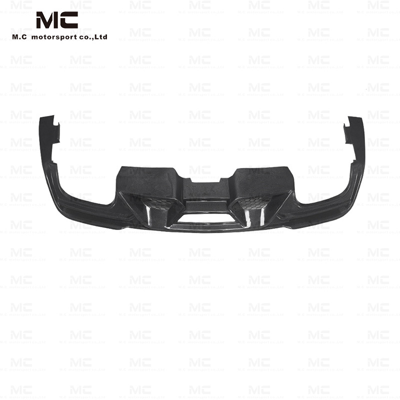 For Ford Mustang GT500 Style Carbon Fiber Rear Diffuser 2018-2020