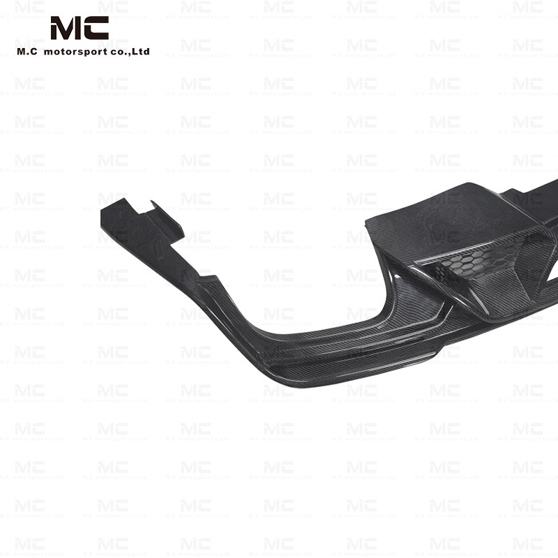 For Ford Mustang GT500 Style Carbon Fiber Rear Diffuser 2018-2020