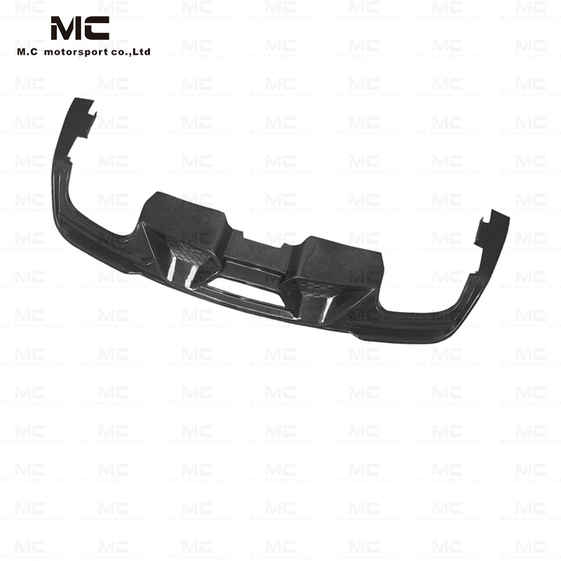 For Ford Mustang GT500 Style Carbon Fiber Rear Diffuser 2018-2020