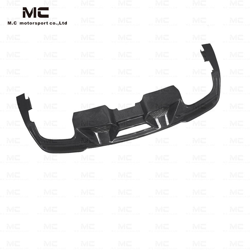 For Ford Mustang GT500 Style Carbon Fiber Rear Diffuser 2018-2020