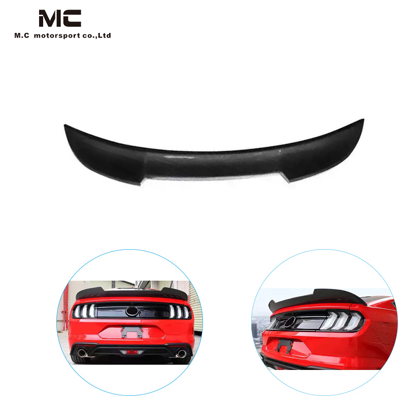 For Ford Mustang WWD Style Carbon Fiber Spoiler 2015-2020