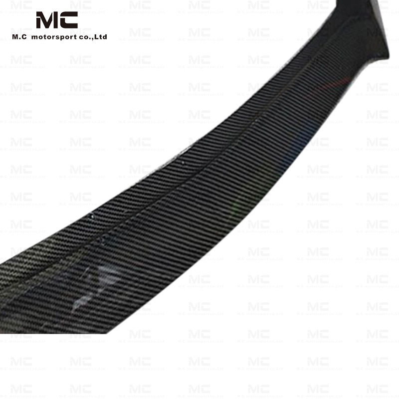 For Ford Mustang ROU Style Carbon Fiber Front Lip 2015-2017