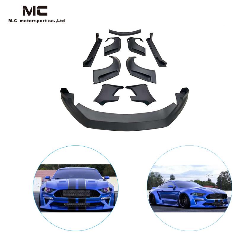 For Ford Mustang Fiberglass Body Kit 2018-2021