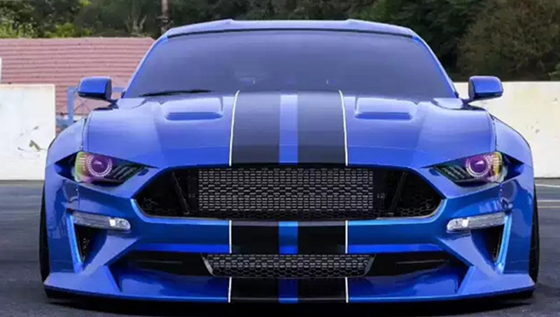 For Ford Mustang Fiberglass Body Kit 2018-2021