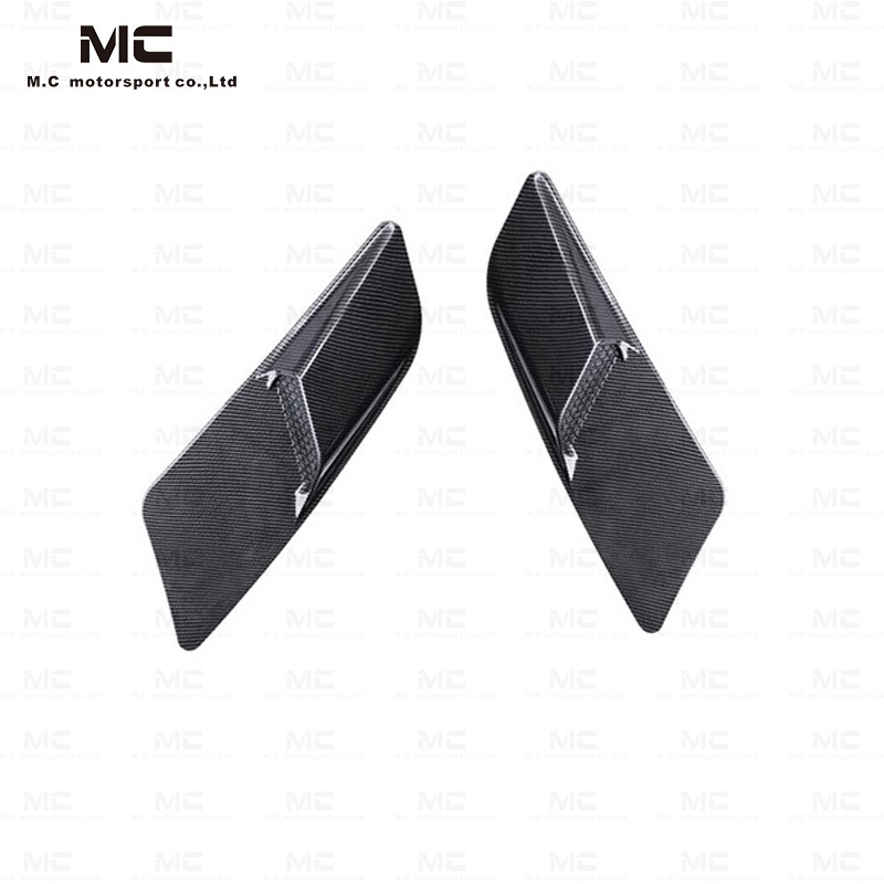 For Ford Mustang Carbon Fiber Hood Canards 2015-2017