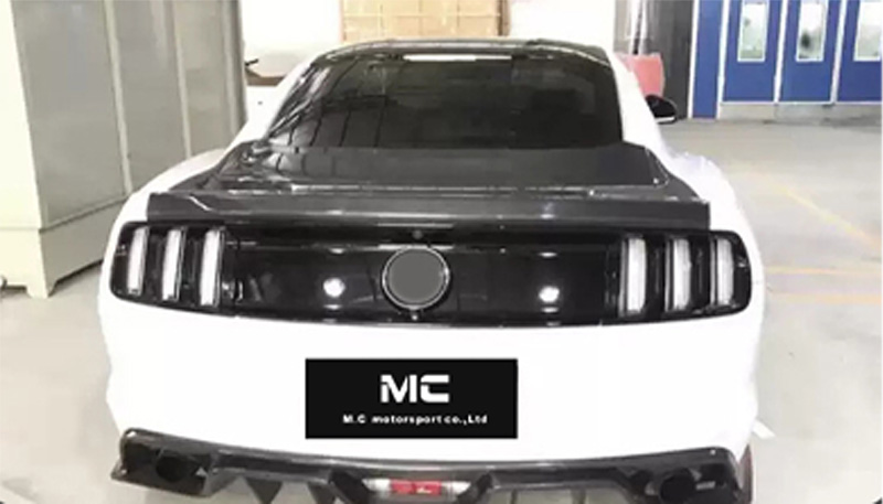 For Ford Mustang Carbon Fiber Rear Hood 2015-2017