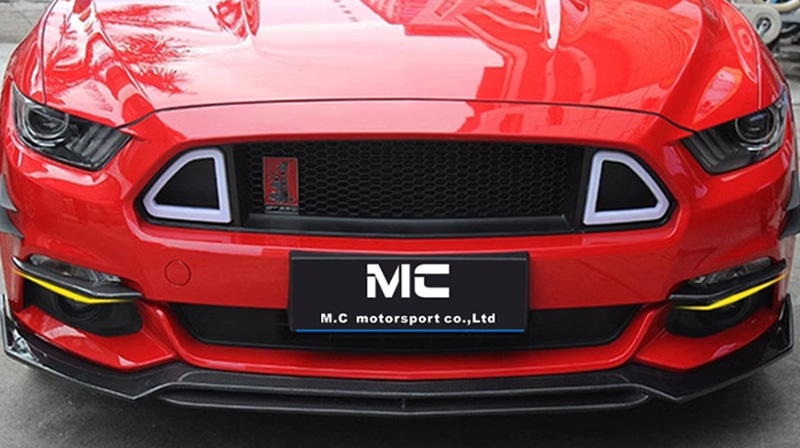For Ford Mustang Carbon Fiber Fog light Air Vent 2015-2022