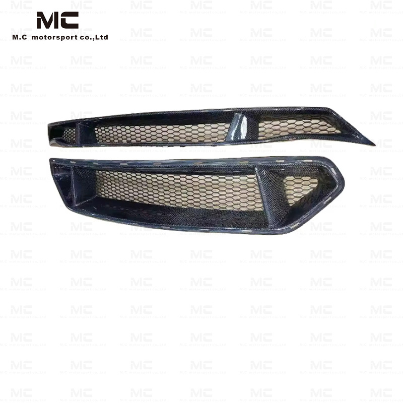 For Ford Mustang OEM Style Carbon Fiber Mid Grill 2017-2022