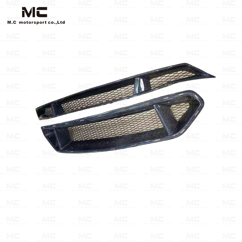For Ford Mustang OEM Style Carbon Fiber Mid Grill 2017-2022